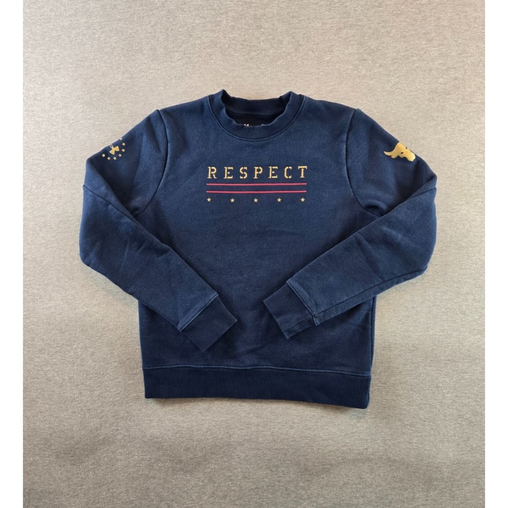 Under Armour Navy Blue Respect Sweatshirt